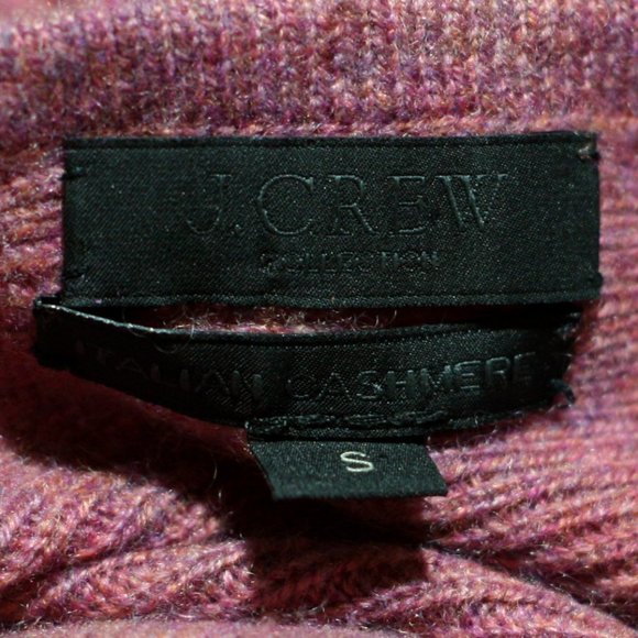 J. CREW Mauve Cashmere Long Sweater - Picture 5 of 6